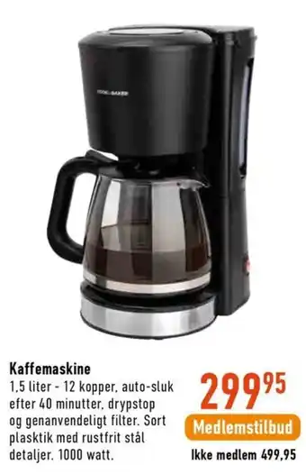 Cook Baker Kaffemaskine