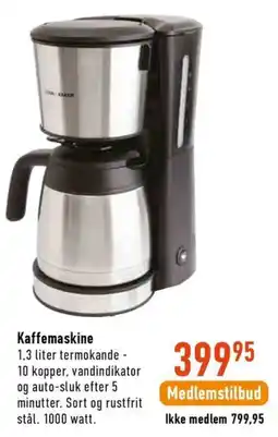 Imerco Royal Saucier Kaffemaskine tilbud