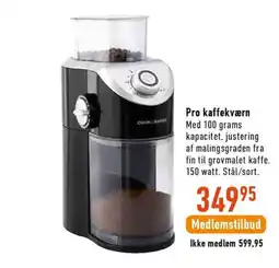 Imerco Cook & Bake pro kaffekværn tilbud