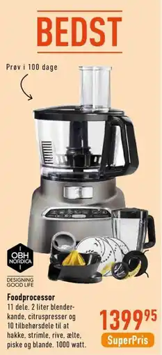 Imerco Obh Nordica Foodprocessor tilbud