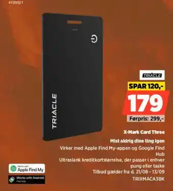 Triacle X-Mark Card Three