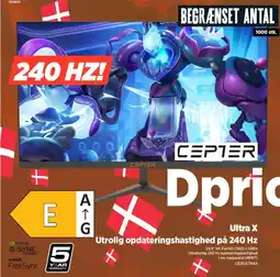 Power Cepter Ultra XUtrolih Opdateringshastighed Pa 240 Hz tilbud