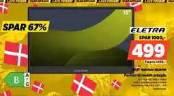 Power Eletra 15,6" bærbar skærm Perfekt Till Mobilt Arbedje tilbud