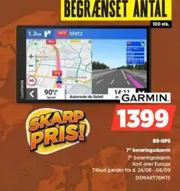 Power Garmin BI-GPS tilbud