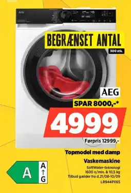 Power AEG Vaskemaskine tilbud