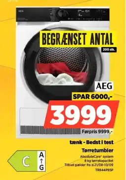 Power AEG Tørretumbler tilbud