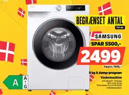 Power Samsung Vaskemaskine tilbud
