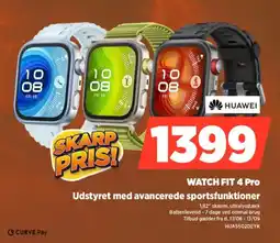 Power Huawei Watch Fit 4 Pro tilbud