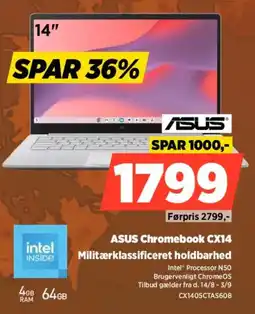 Power Asus Chromebook CX14 tilbud