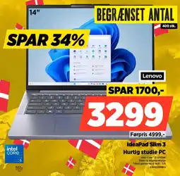 Power Lenovo IdeaPad Slim 3 tilbud