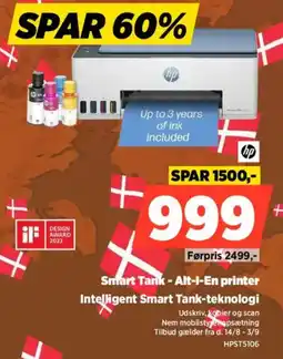 Power Hp Smart Tank - Alt-i-en printer tilbud