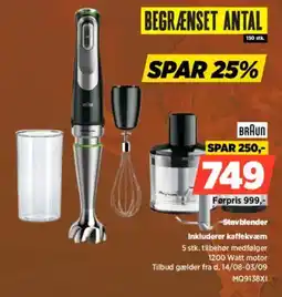 Power Braun Stavblender tilbud
