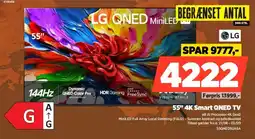 Power LG 55" 4K Smart QNED TV tilbud