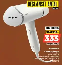 Power Philips Dampreenser tilbud