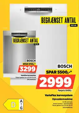 Power Bosch Opvaskemaskine tilbud