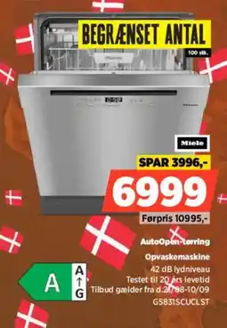 Power Miele Opvaskemaskine tilbud