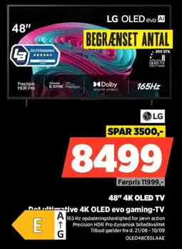 Power LG 48" 4K OLED TV tilbud