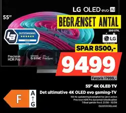 Power LG 55" 4K OLED TV tilbud