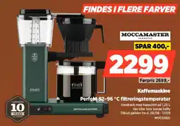 Power Moccamaster kaffemaskine tilbud