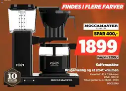 Power Moccamaster kaffemaskine tilbud