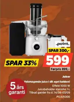 Power Point Juicer tilbud