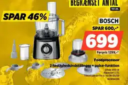 Power Bosch Foodprocessor tilbud