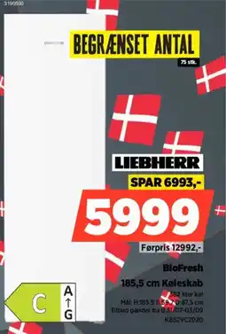 Power Liebherr BioFresh Køleskab tilbud