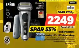 Power Braun shaver series 9 pro+ tilbud