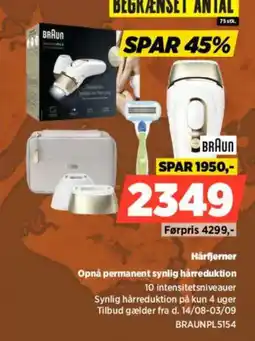 Power Braun hårferner tilbud