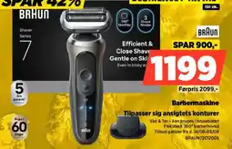 Power Braun shaver series 7 tilbud