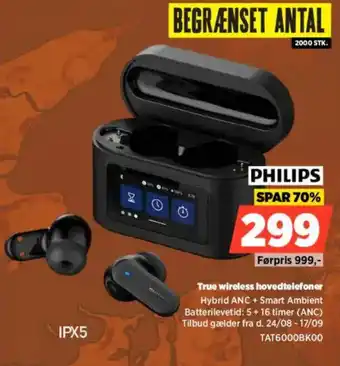 Philips True wireless hovedtelefoner