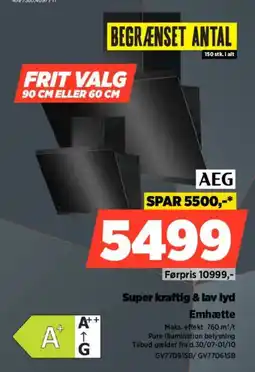 Power AEG Emhætte tilbud