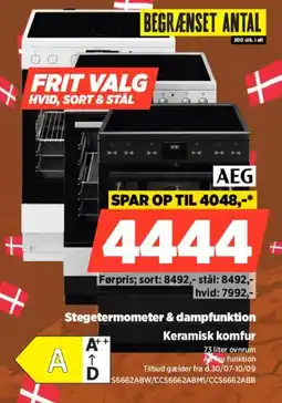 Power AEG Stegeovn tilbud