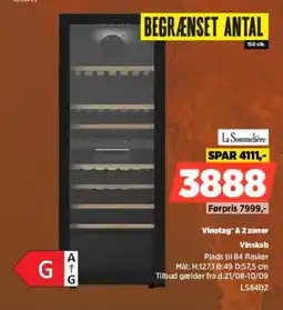 Power La Sommelière Vinotag & 2 zoner tilbud