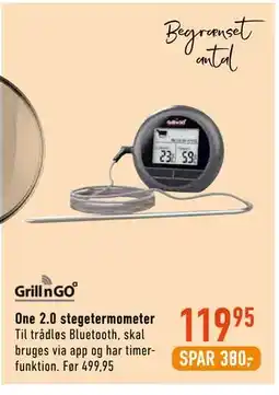 Imerco Grill'n GO One 2.0 stegetermometer tilbud