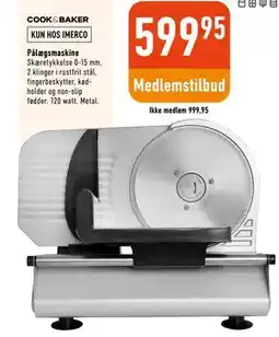 Imerco Pålægsmaskine tilbud