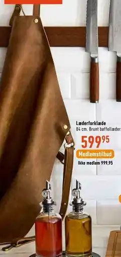 Imerco Læderforklæde tilbud