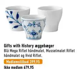 Imerco Gifts with History æggebæger tilbud