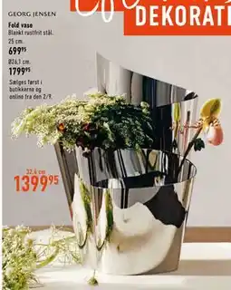 Imerco Fold vase tilbud