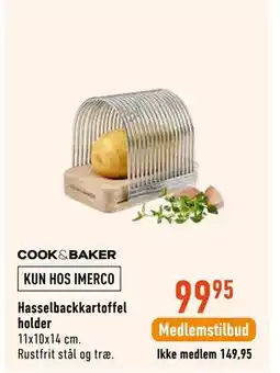 Imerco COOK&BAKER Hasselbackkartoffel holder tilbud
