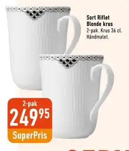 Imerco Sort Riflet Blonde krus tilbud