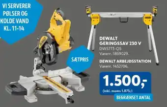 DeWalt geringssav 230 v