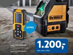 Davidsen DeWalt krydslinjelaser tilbud