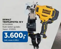 Davidsen DeWalt tromlepistol 18 v dcn45rnn tilbud