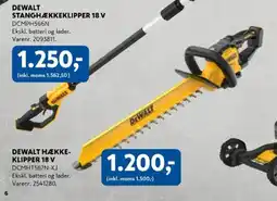 Davidsen DeWalt stanghækkeklipper 18 v tilbud