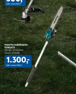 Davidsen Makita kædesavs-forsats tilbud