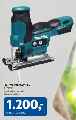 Davidsen Makita stiksav 18 v tilbud