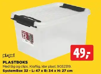 jem & fix Plastboks (SystemBox 32) tilbud