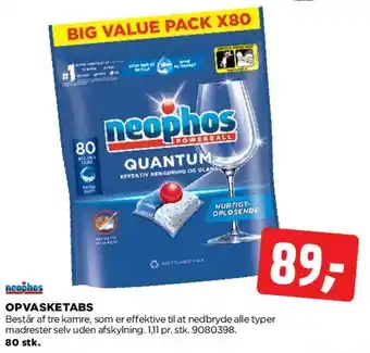 Neophos Quantum opvasketabs