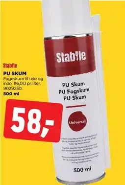 jem & fix PU Skum (fugeskum) tilbud